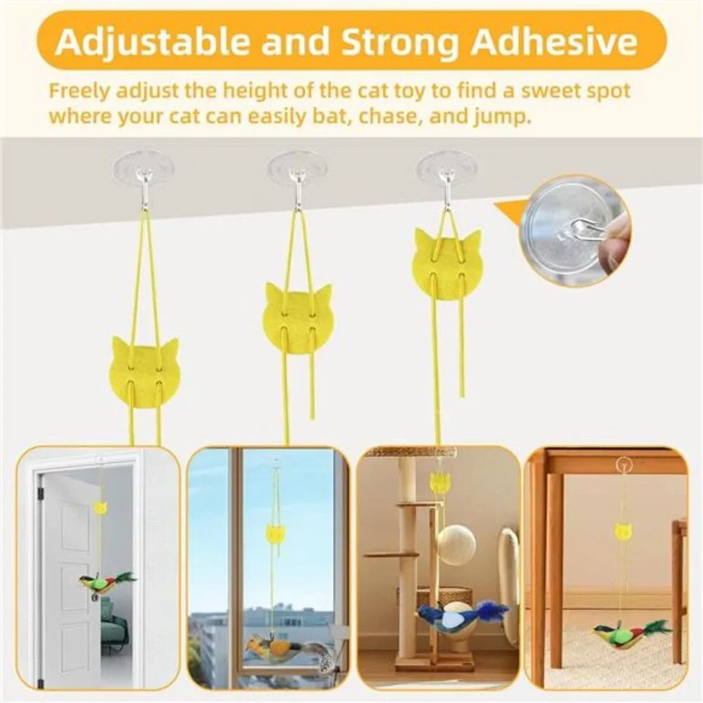 Interactive Cat Toys Bird Realistic Cat Interactive Toys for Indoor
